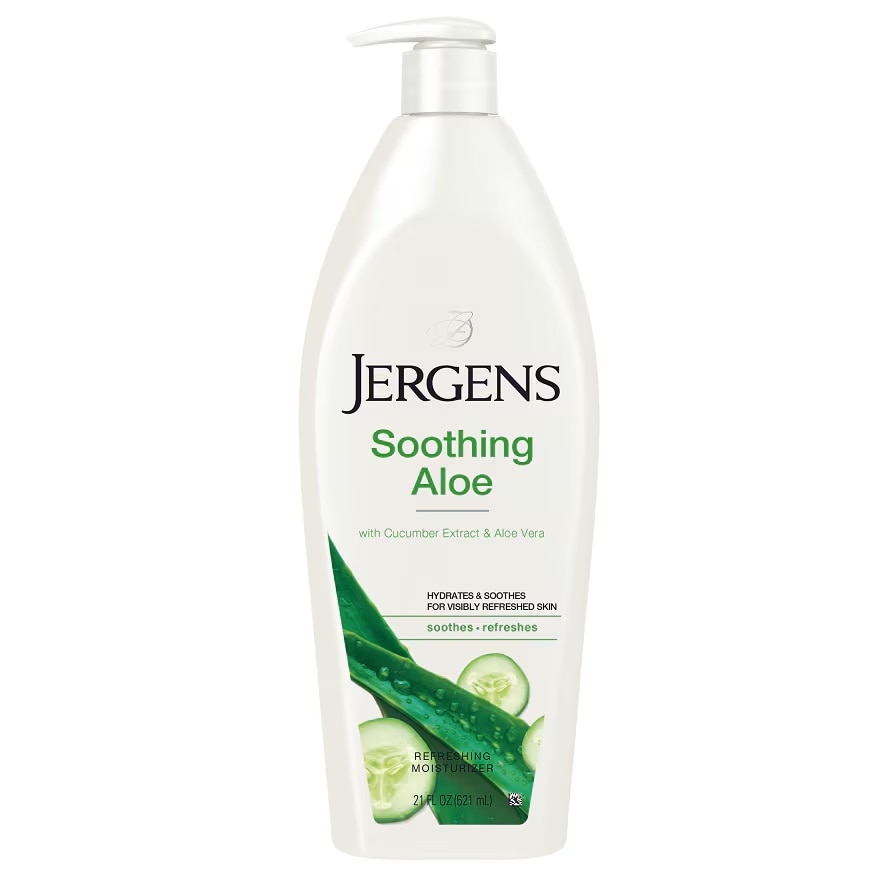 Jergens Soothing Aloe Refreshing Moisturizer 621 Ml.