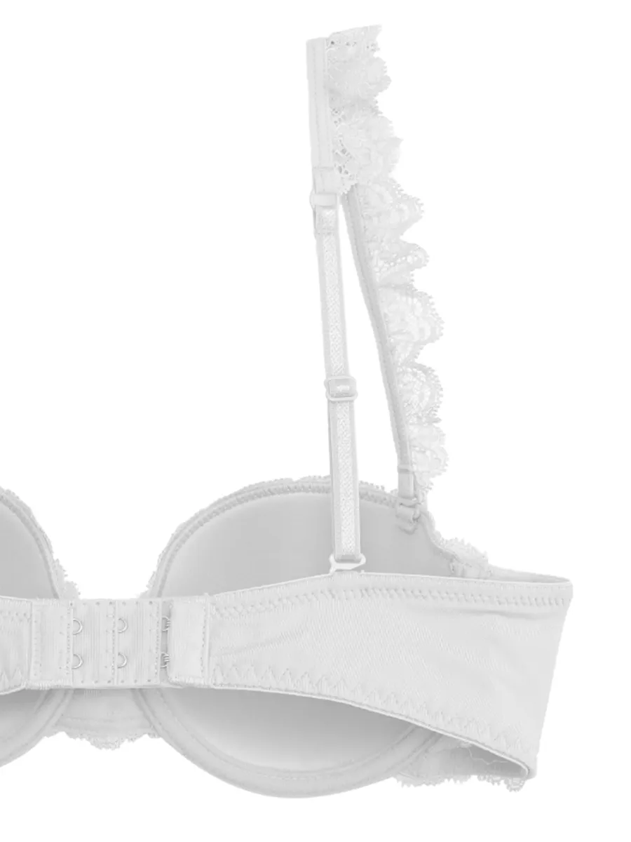 ELLE LINGERIE BRASSIERE MOLDED BRA LB6565 WHITE