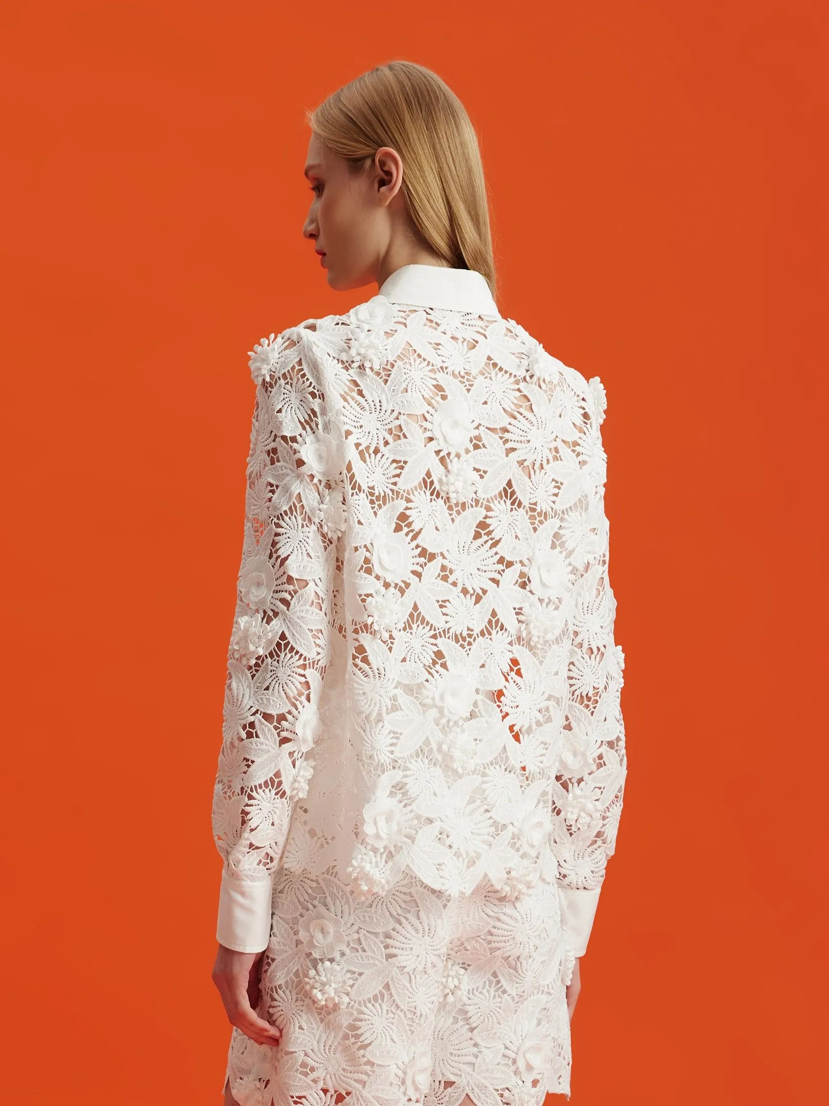 ASAVA ( AW24 )Daniella Women Long Sleeve Shirt White