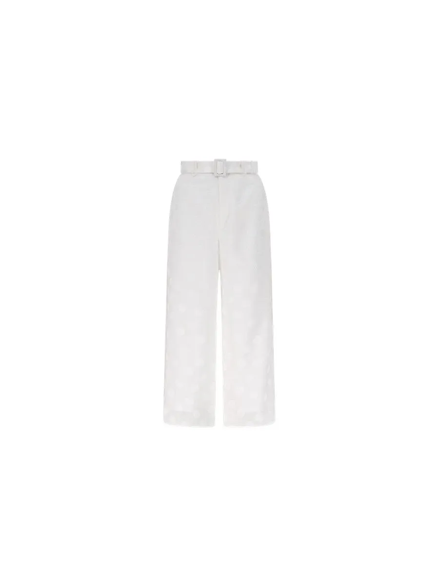 ASV (RS24) Suzette Silk Organza Women Pants White