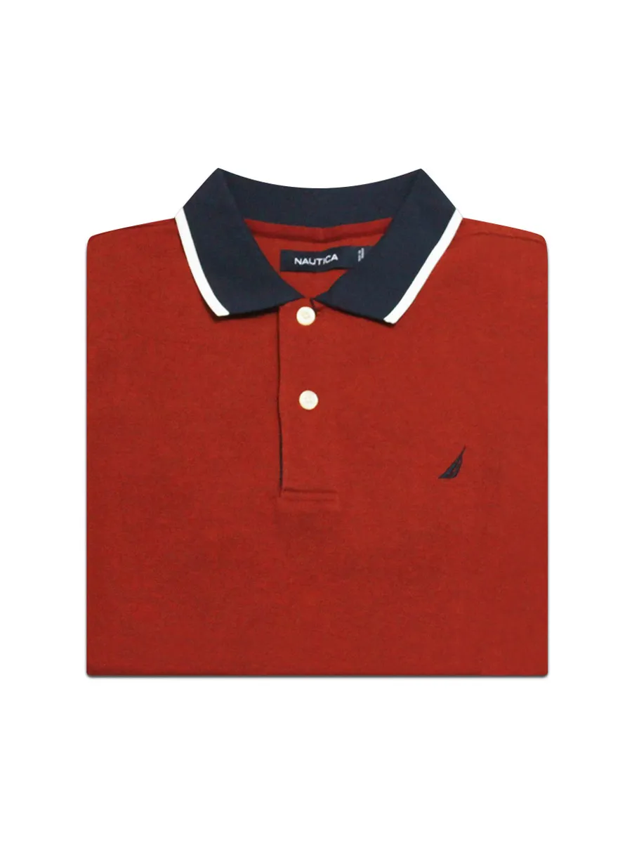 NAUTICA Men Polo Red