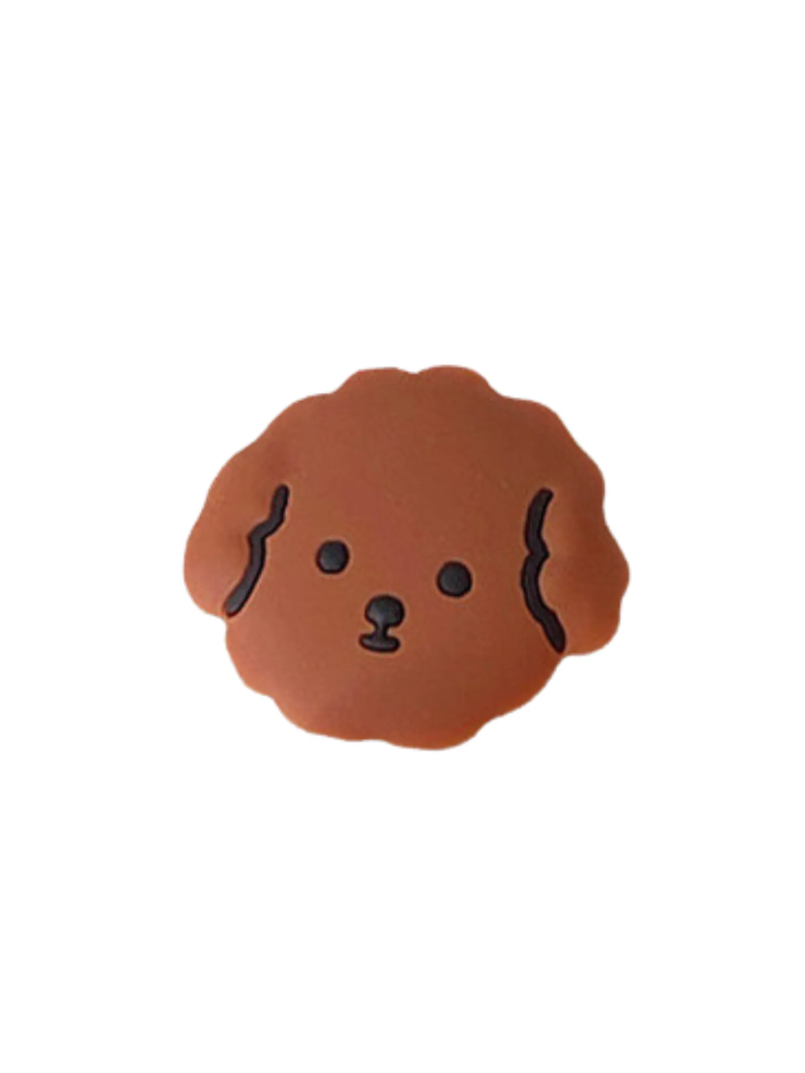 MILL AND MOI MNM Silicone charm - Poodle Brown (L)