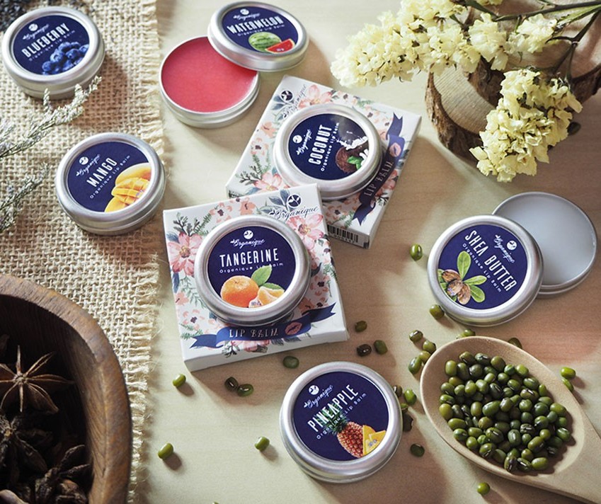 Бальзам для губ Organique 6 ароматов 15 гр