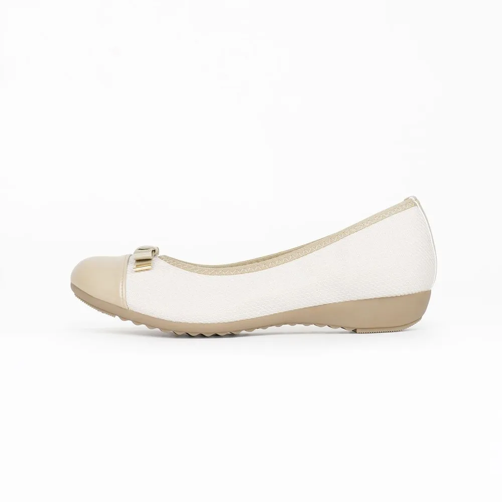 JOLI SNOB Beige Comfort Flat ACT-39082