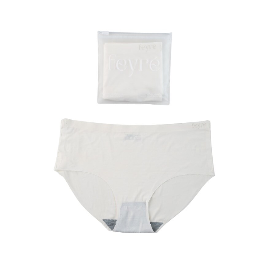 Feyre Seamless Panties White Color Size L