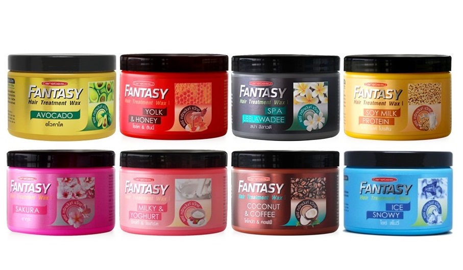 Маска для тонких волос с соевым молоком Fantasy Carebeau 250 мл