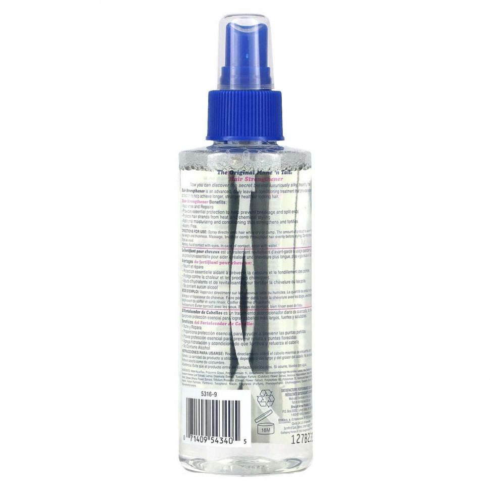 Mane 'n Tail, Укрепляющее средство для волос, несмываемый кондиционер для ежедневного использования, 6 жидких унций (178 мл)