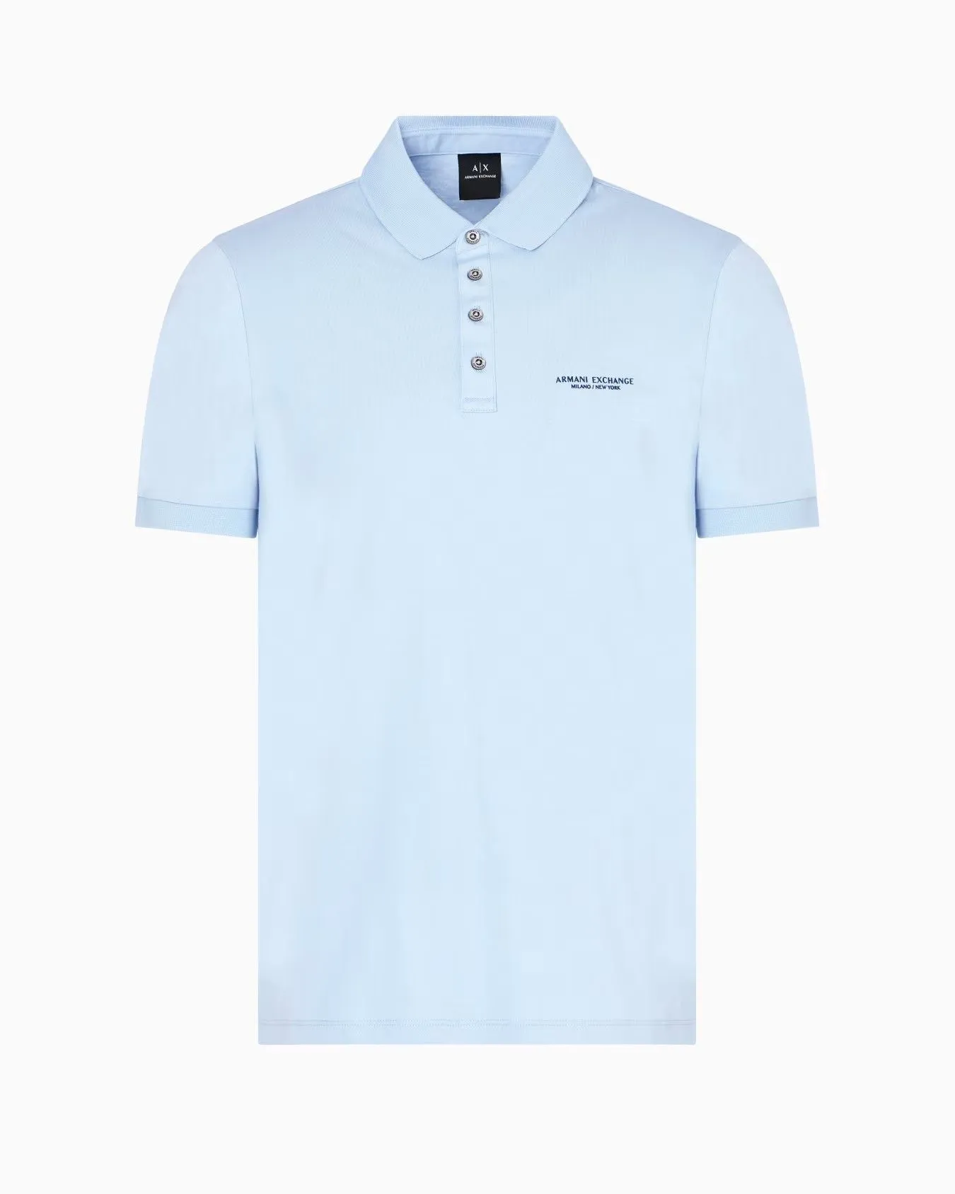 ARMANI EXCHANGE POLO Men 8NZF80-Z8H4Z-U9287 Blue Size - S