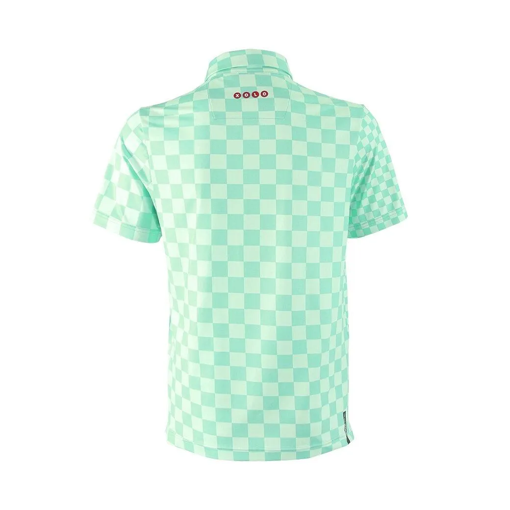 XOLO Green CHECKERED POLO (040064)
