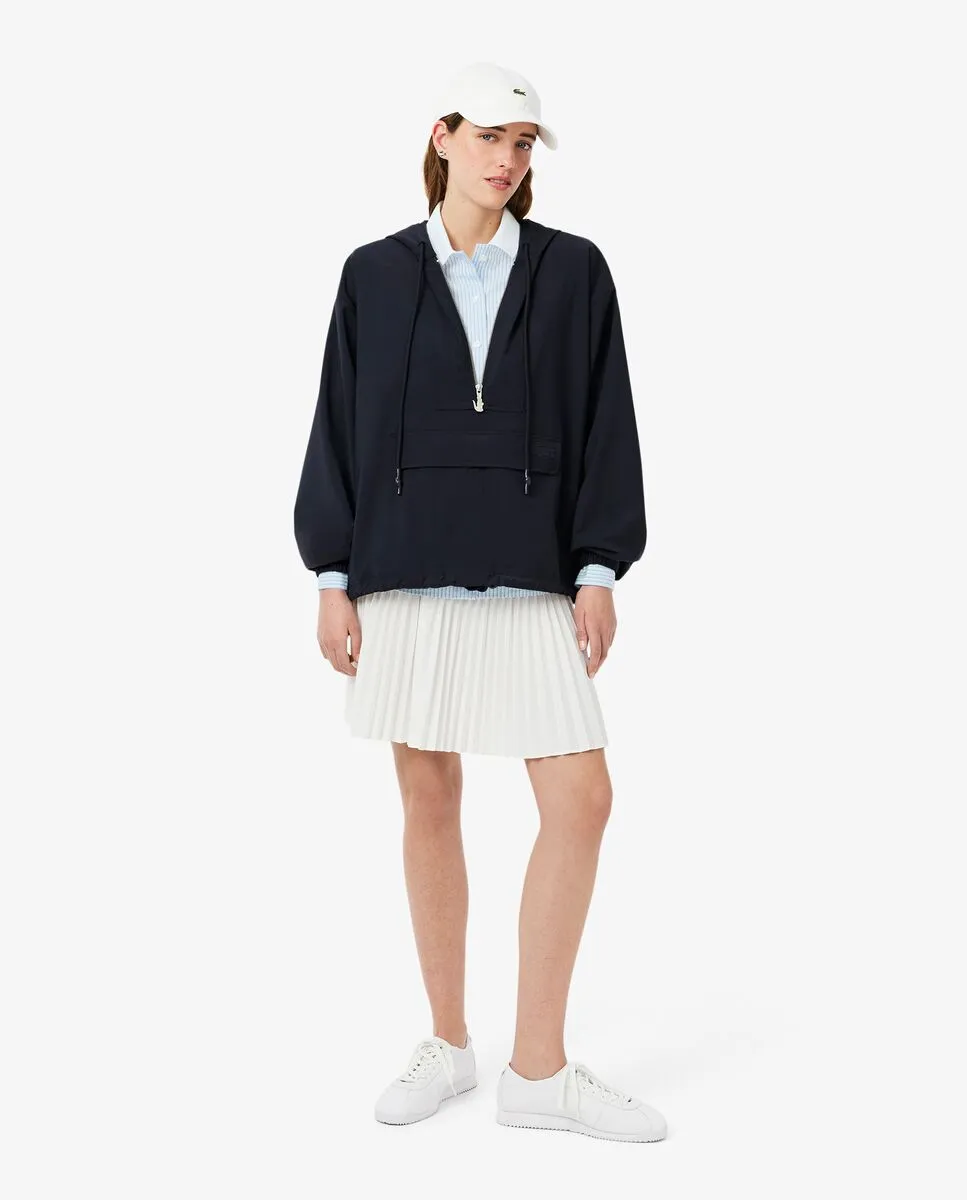 LACOSTE Slim Fit Stretch Poplin Shirt Blue