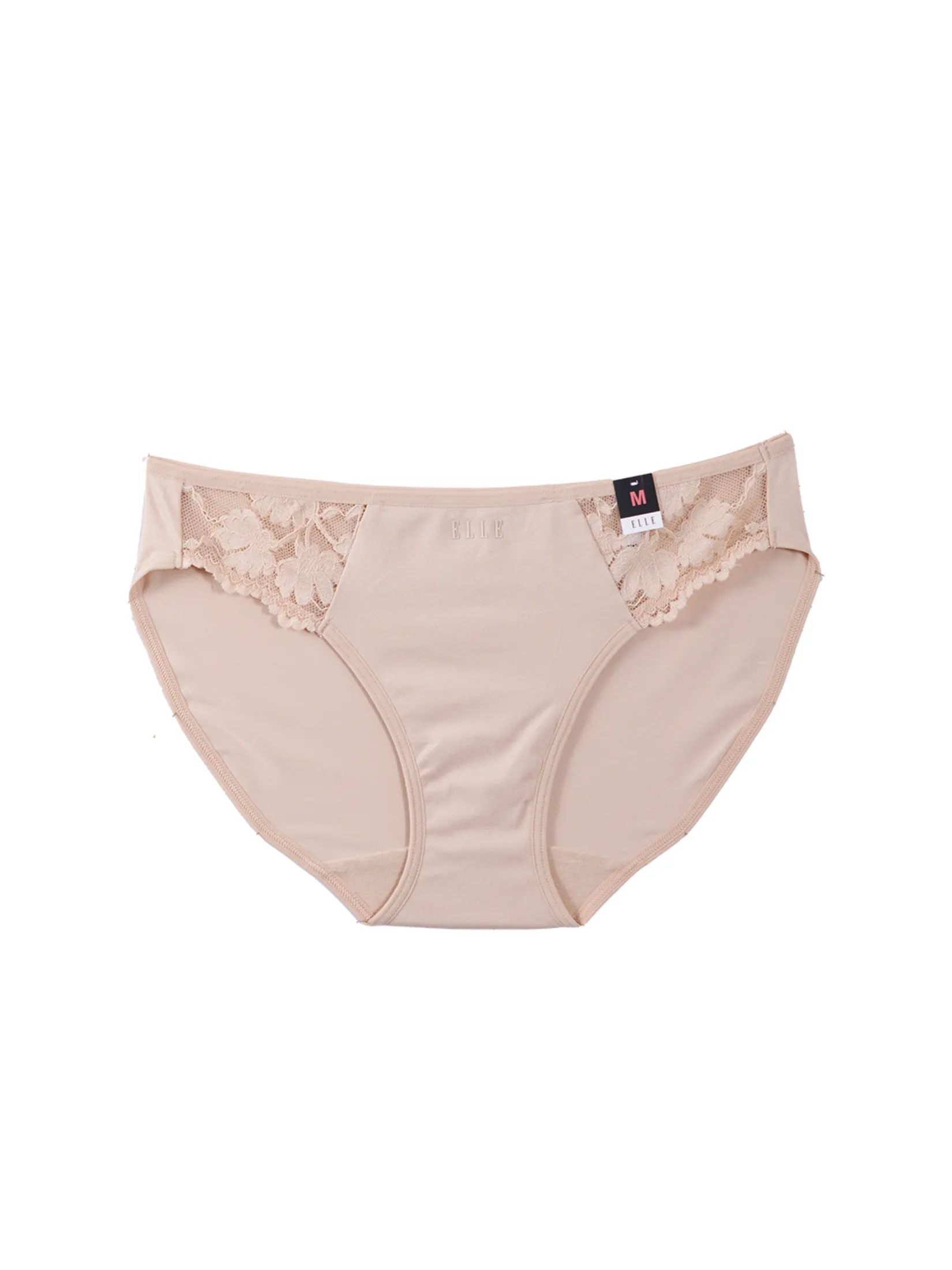 ELLE LINGERIE Bikini Lowrise Panty LU2888 - Beige Size - L