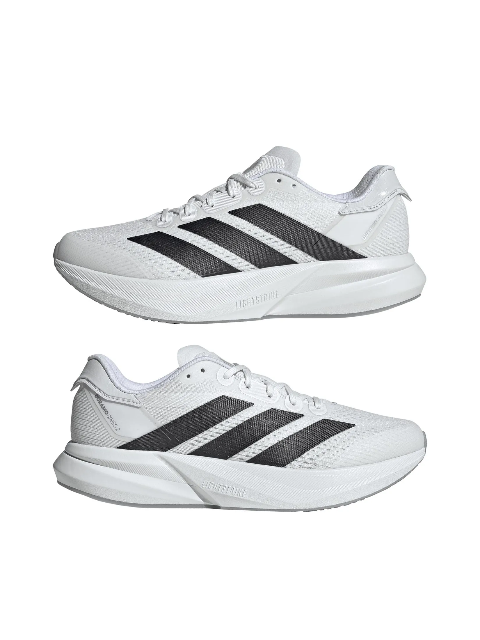 ADIDAS Men Running Shoes Duramo Speed 2 IH8206 White / Ftwr White / Halo Silver / Core Black