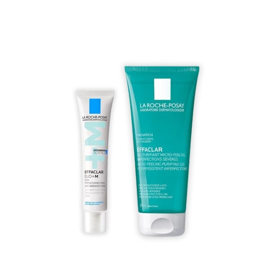 La Roche Posay Effaclar Duo+M 40 ml.  Effaclar Micro Peeling Gel 200 ml.