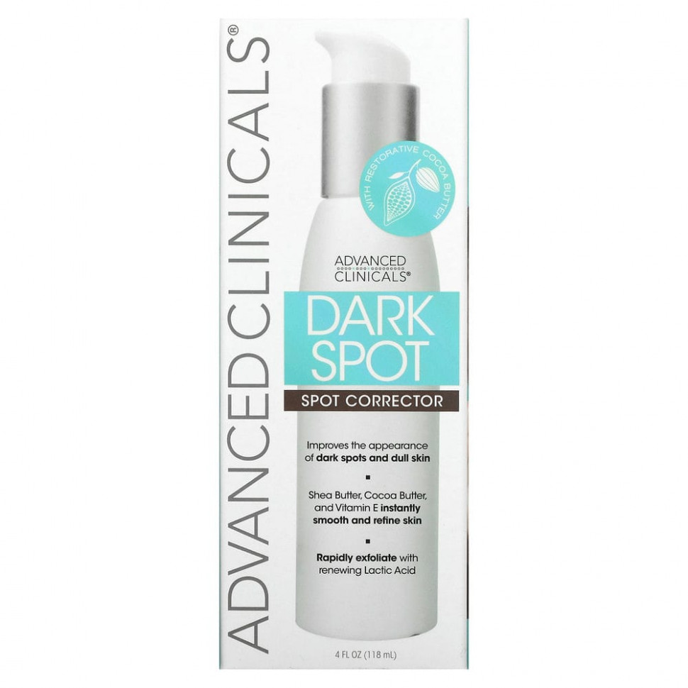 Advanced Clinicals, Dark Spot, корректор пятен, 118 мл (4 жидк. Унции)