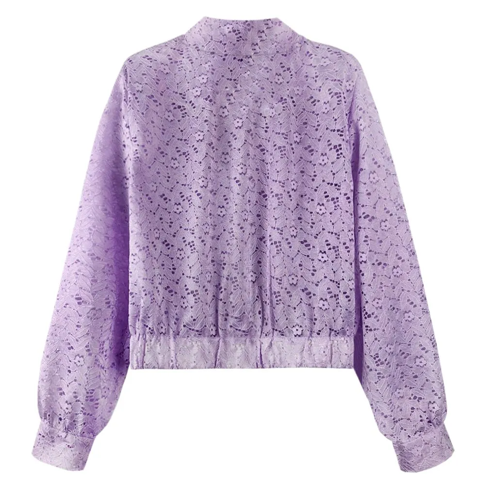 ICONIC PURPLE LILY JACKET