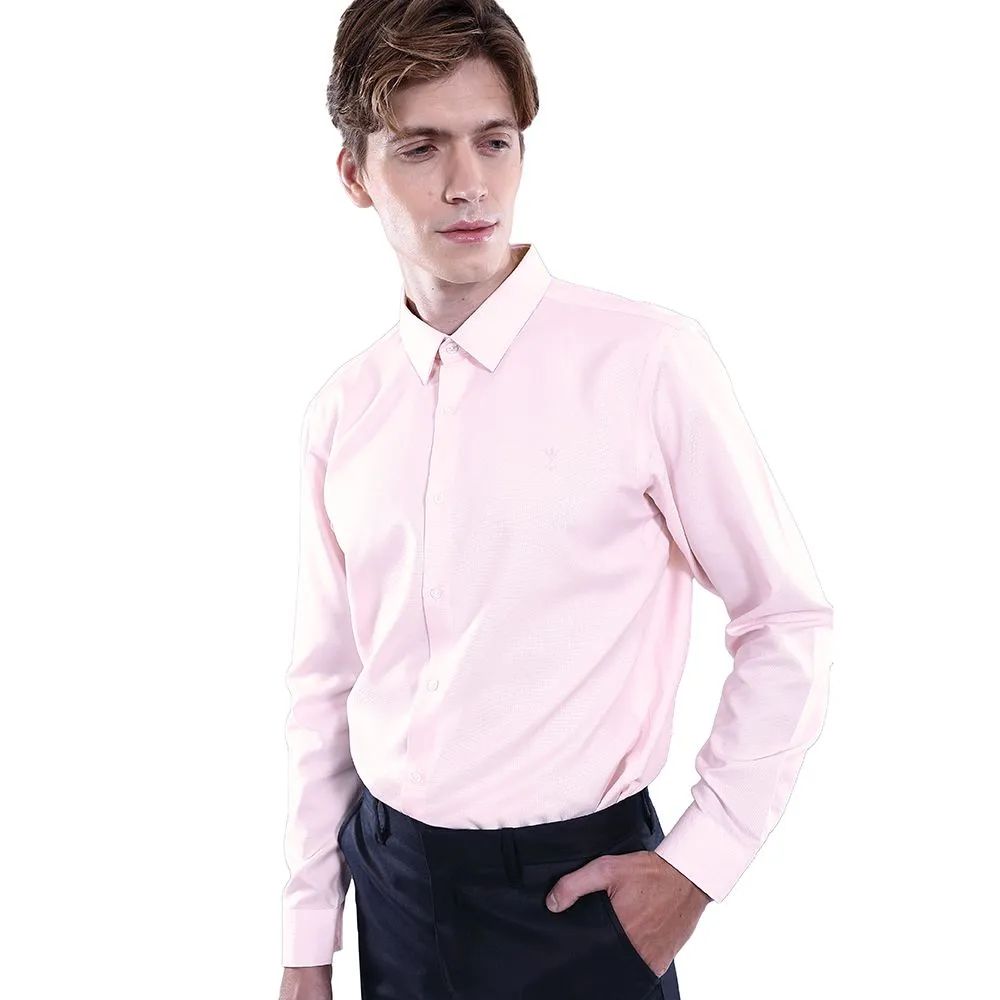 ARROW NON IRON LONG SLEEVE SHIRT Comfort Fit Pink Color