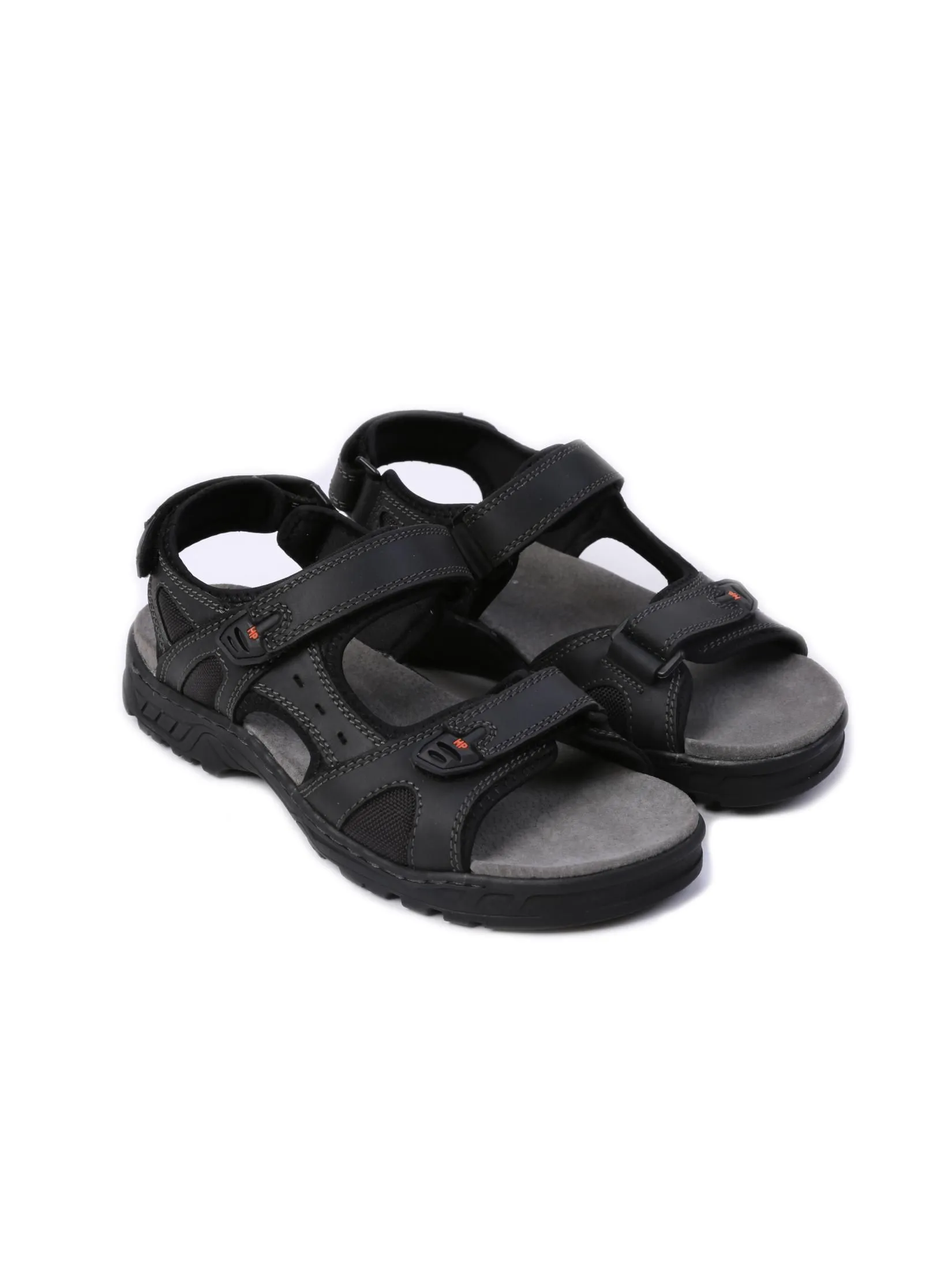 HUSH PUPPIES Men's Shoes Sandals Slingback  - BLACK