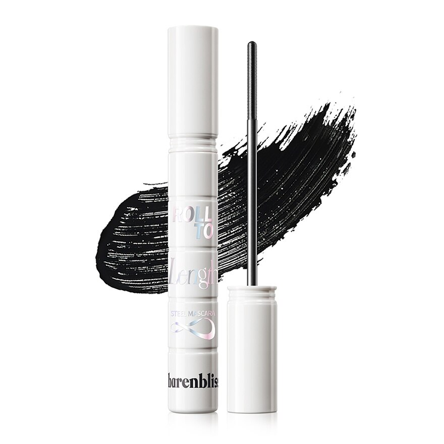 Barenbliss Roll To Length Steel Mascara 6g. Black - Black