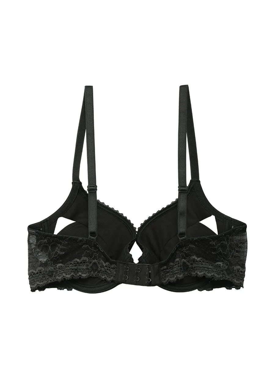 ELLE LINGERIE Lingerie Moulded Bra LB6550 Black