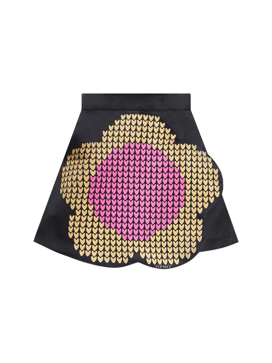 ICONIC WOMAN BLACK ALLIN SKIRT