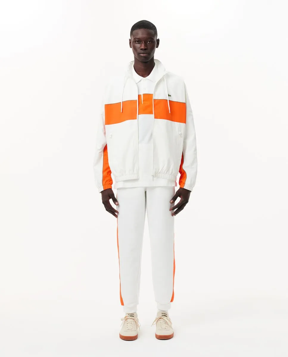 LACOSTE Regular Fit L.12.12 Colour-Block Polo Shirt White