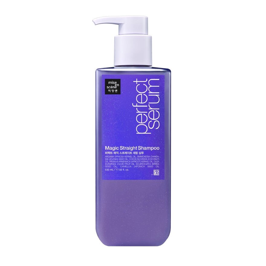 Miseenscene Shampoo Perfect Serum Magic Straight 530 Ml. - Purple