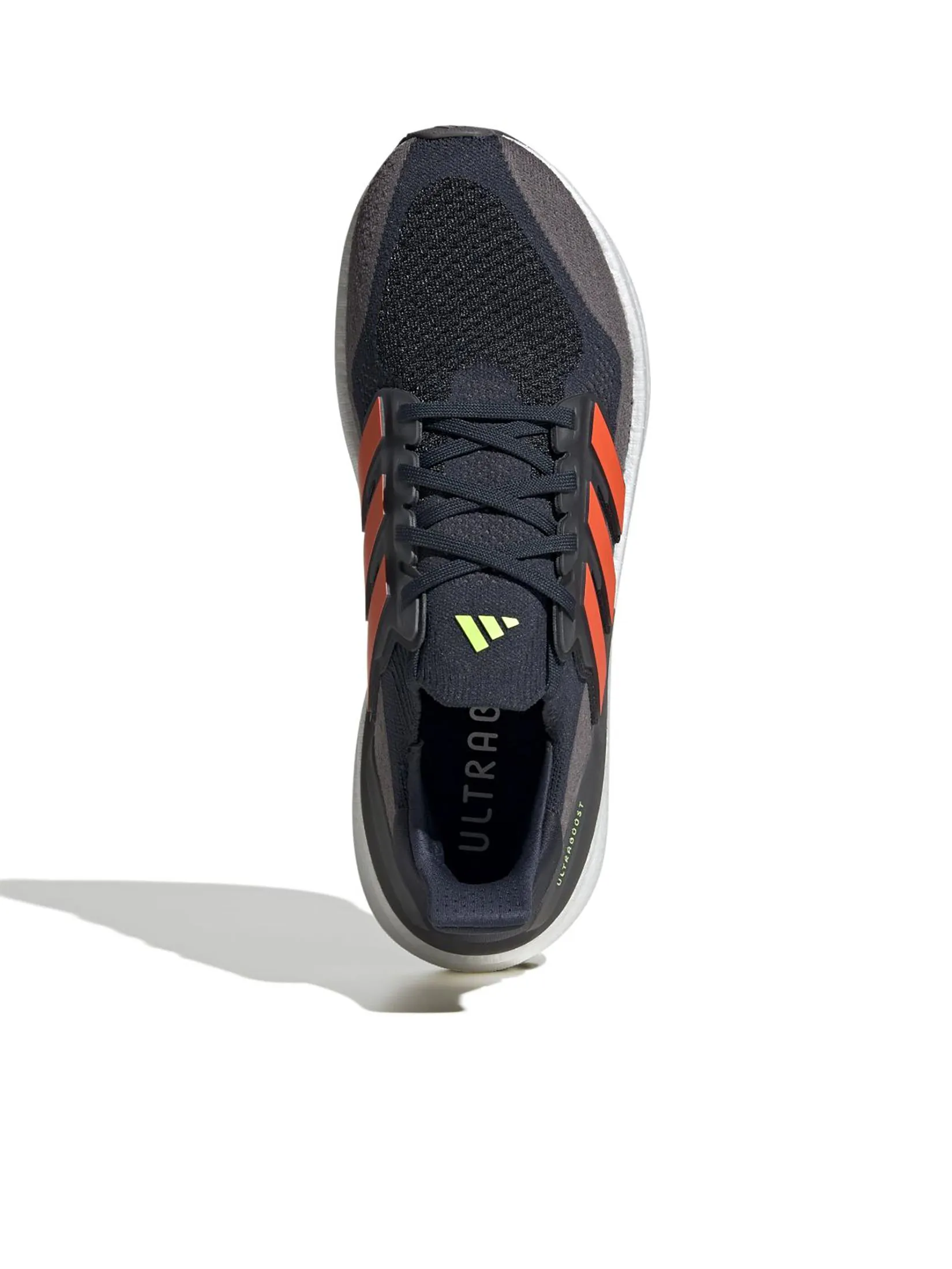 ADIDAS Men Running Shoes Ultraboost 5 Aurora Ink / Impact Orange / Lucid Lemon