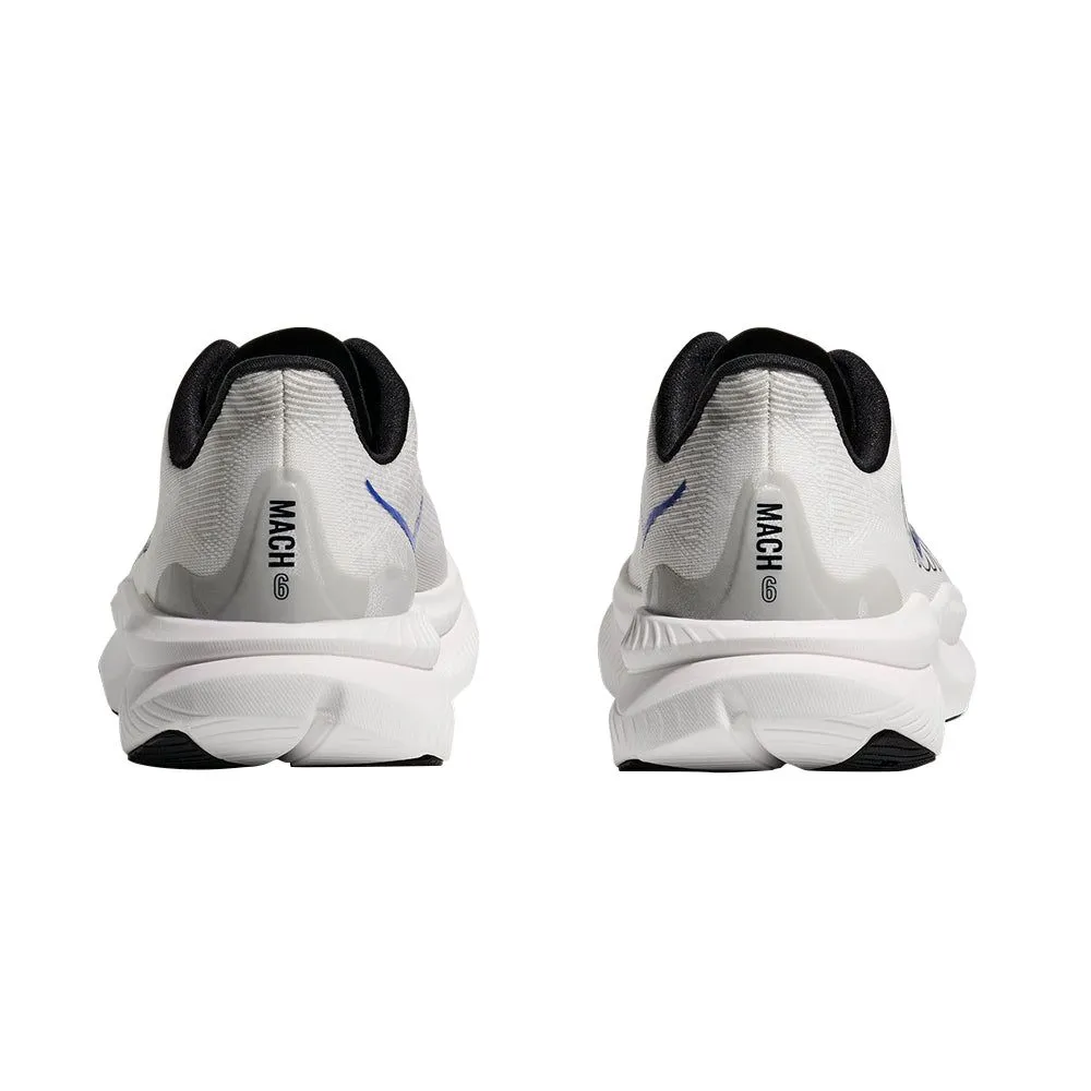 HOKA Men Running Shoes Mach 6 White - HO229SH330EETH