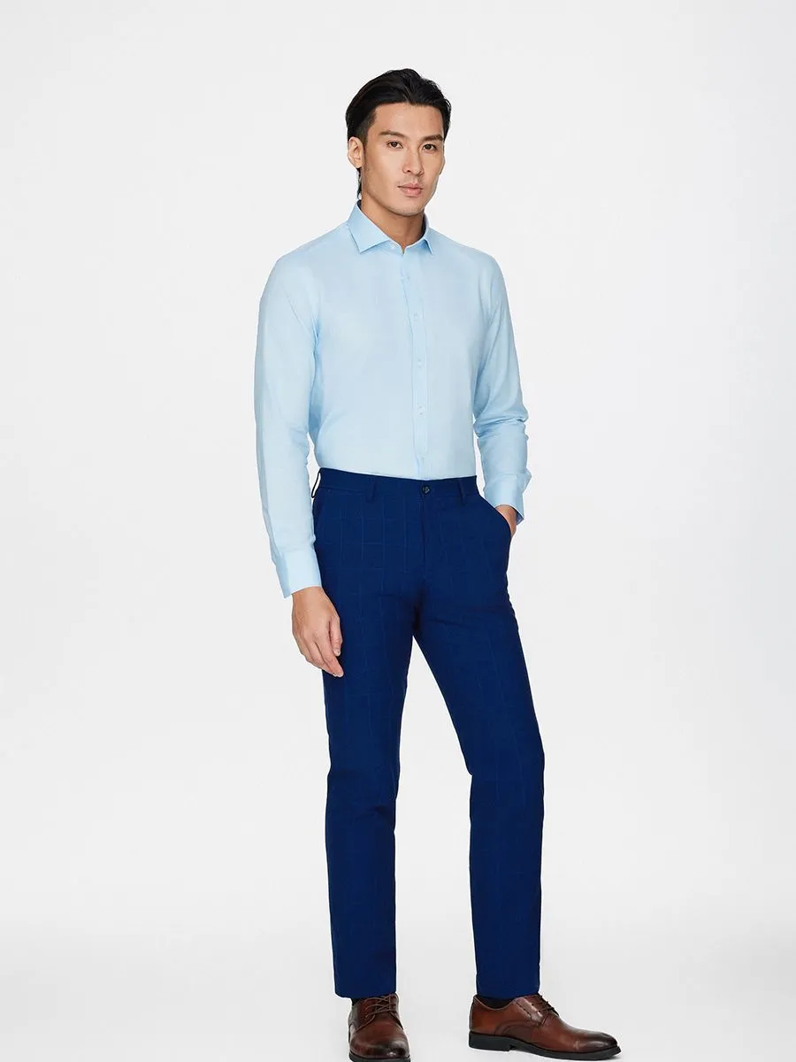 G2000 Men Clothing Long Sleeves Formal Shirt  Smart Fit  Light Blue