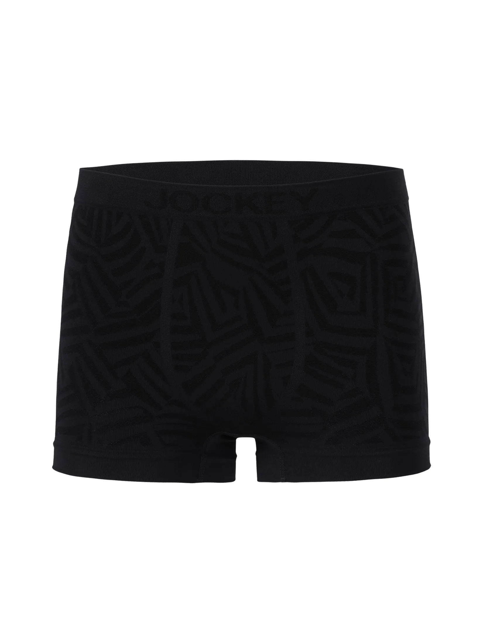 JOCKEY UNDERWEAR Men's SEAMFREE FASHION TRUNKS BLACK Size - L