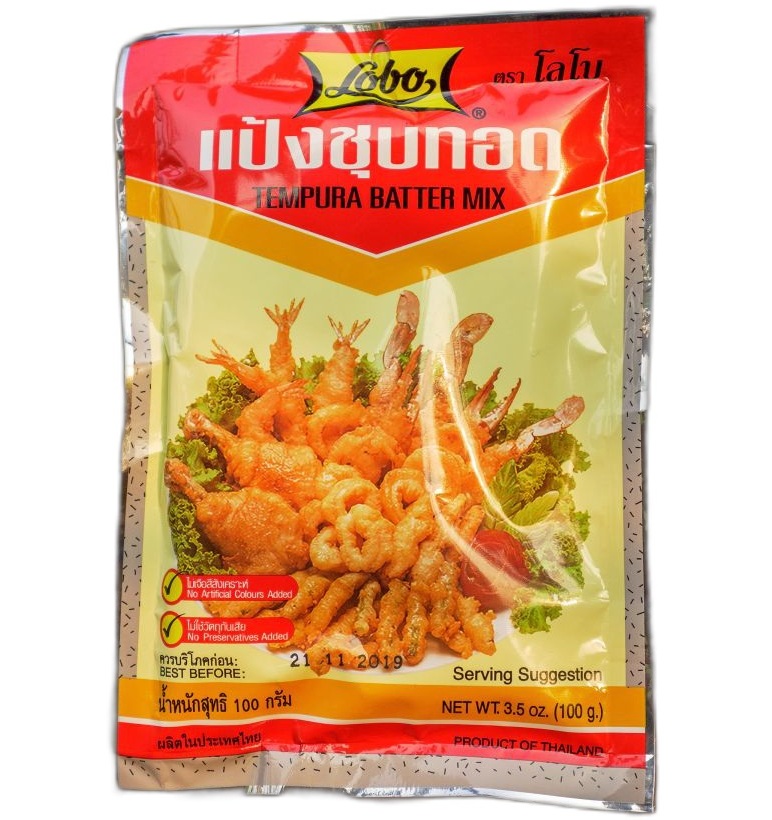 Смесь для курицы, морепродуктов в темпуре по-тайски Lobo 100 гр