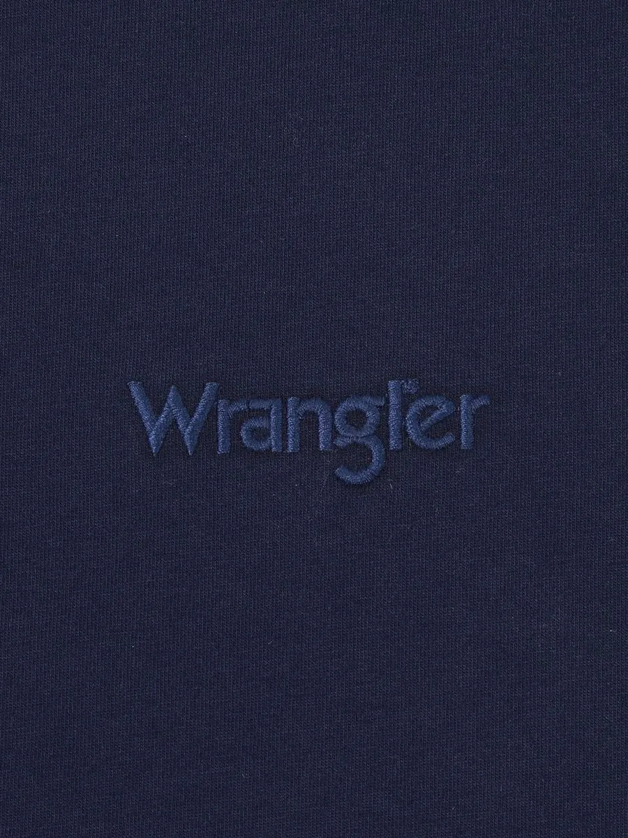 WRANGLER Men's Tee Short Sleeve Regular Fit Navy