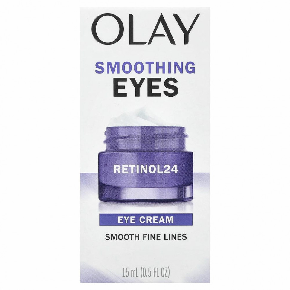 Olay, Eyes, Retinol24, ночной крем для кожи вокруг глаз, 15 мл (0,5 жидк. Унции)