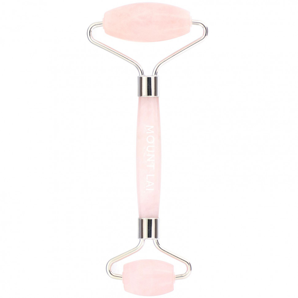 Mount Lai, массажер для лица из розового кварца, 1 шт.