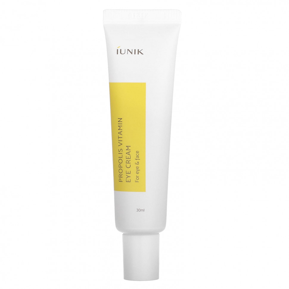iUNIK, Витаминный крем с прополисом, для кожи вокруг глаз и лица, 30 мл (1,01 жидк. Унции)