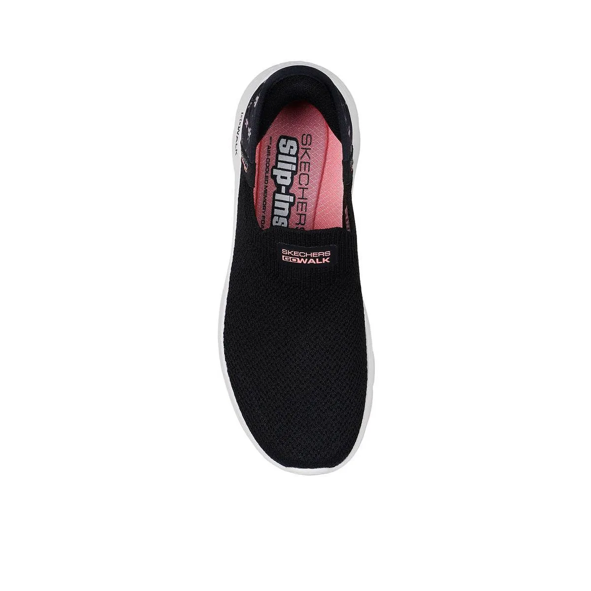 SKECHERS Women Training Shoes Slip-ins®: Go Walk® Flex - Sunset Rose Black - SK108SH557DSTH