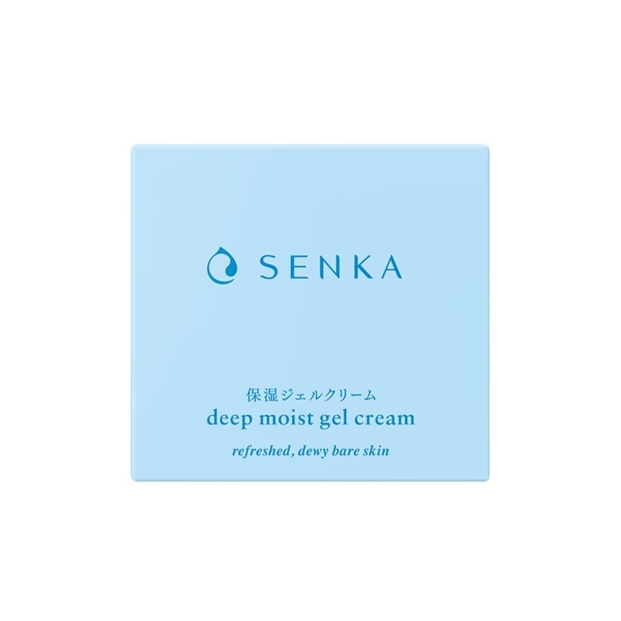 Senka Deep Moist Gel Cream 50 G. ครีมบำรุงผิวหน้า ชุ่มชื่น ผิวกระจ่างใส