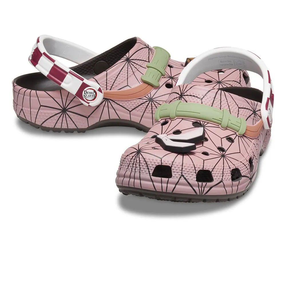 CROCS Demon Slayer Nezuko Classic Clog Unisex Casual Shoes Pink - CR024SH369EOTH