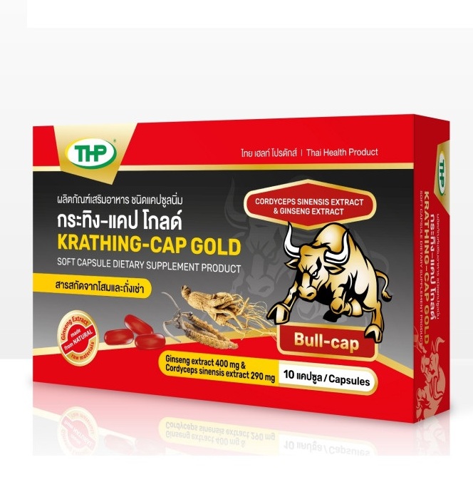 Тонизирующий комплекс Krathing Cap Gold THP 10 капсул