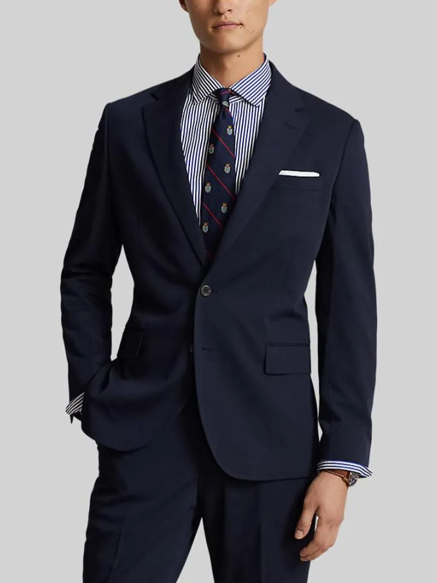 POLO RALPH LAUREN Men Blazer-Polo Modern Performance Twill Jacket-Navy-410
