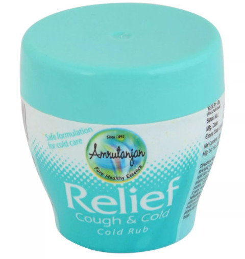 Бальзам от простуды и кашля Relief Amrutanjan 30 гр