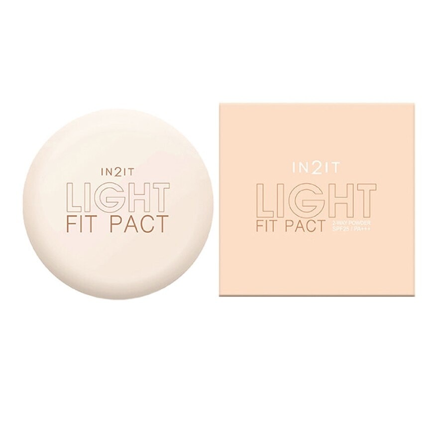 In2it Light Fit Pact Powder 101 Light - Light