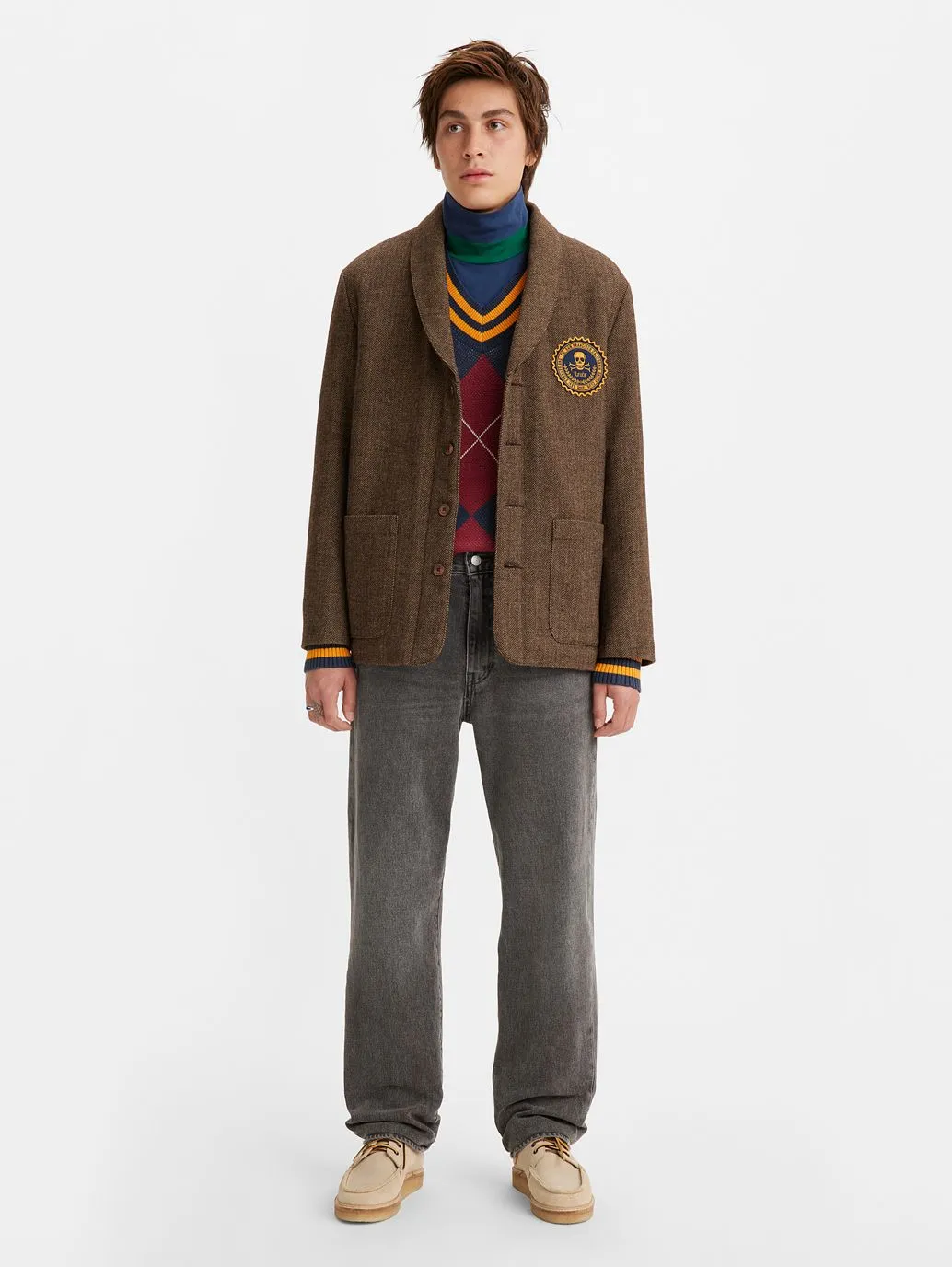 LEVI'S Men's 568™ Loose Straight Jeans Grey