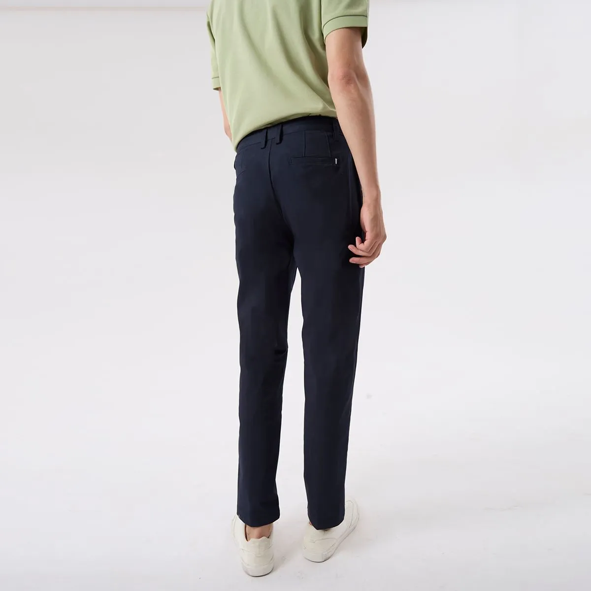LTD Slim Fit Chino Pants Men Navy Blue