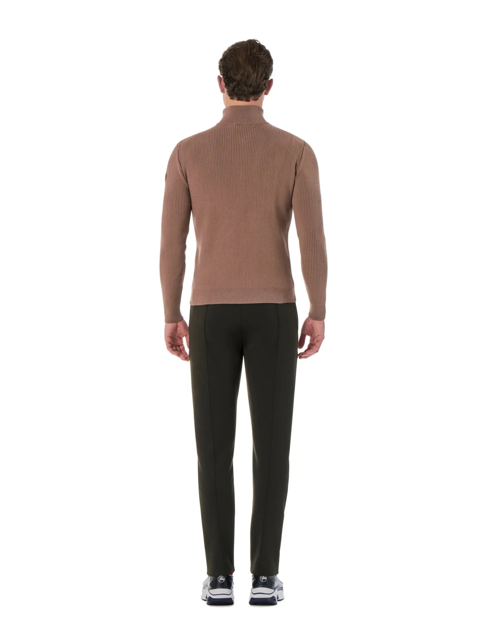 FUSALP NAGHY MEN KNIT SWEATER IN LOUTRE