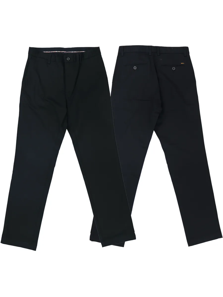 BOVY MEN'S SLAG-CHINO PREMIUMCOTTON BLACK