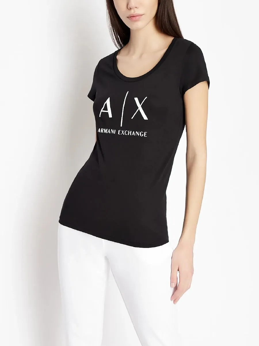 ARMANI EXCHANGE Women's Tee - Black