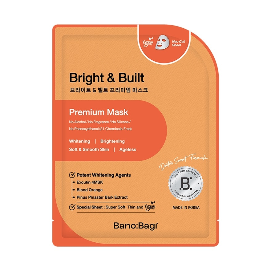 Banobagi Bright and Built Premium Mask 1'S - Orange