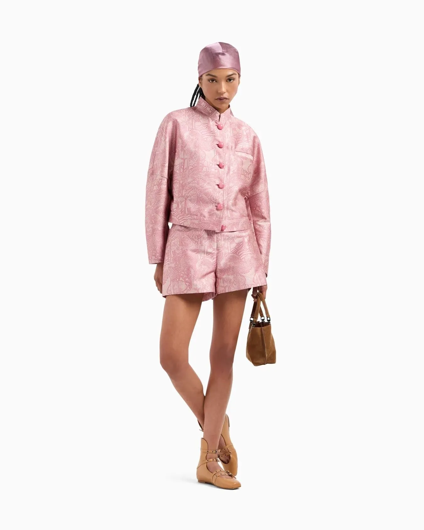 EMPORIO ARMANI Coat Women EW001548-TE13445-F4027 Pink