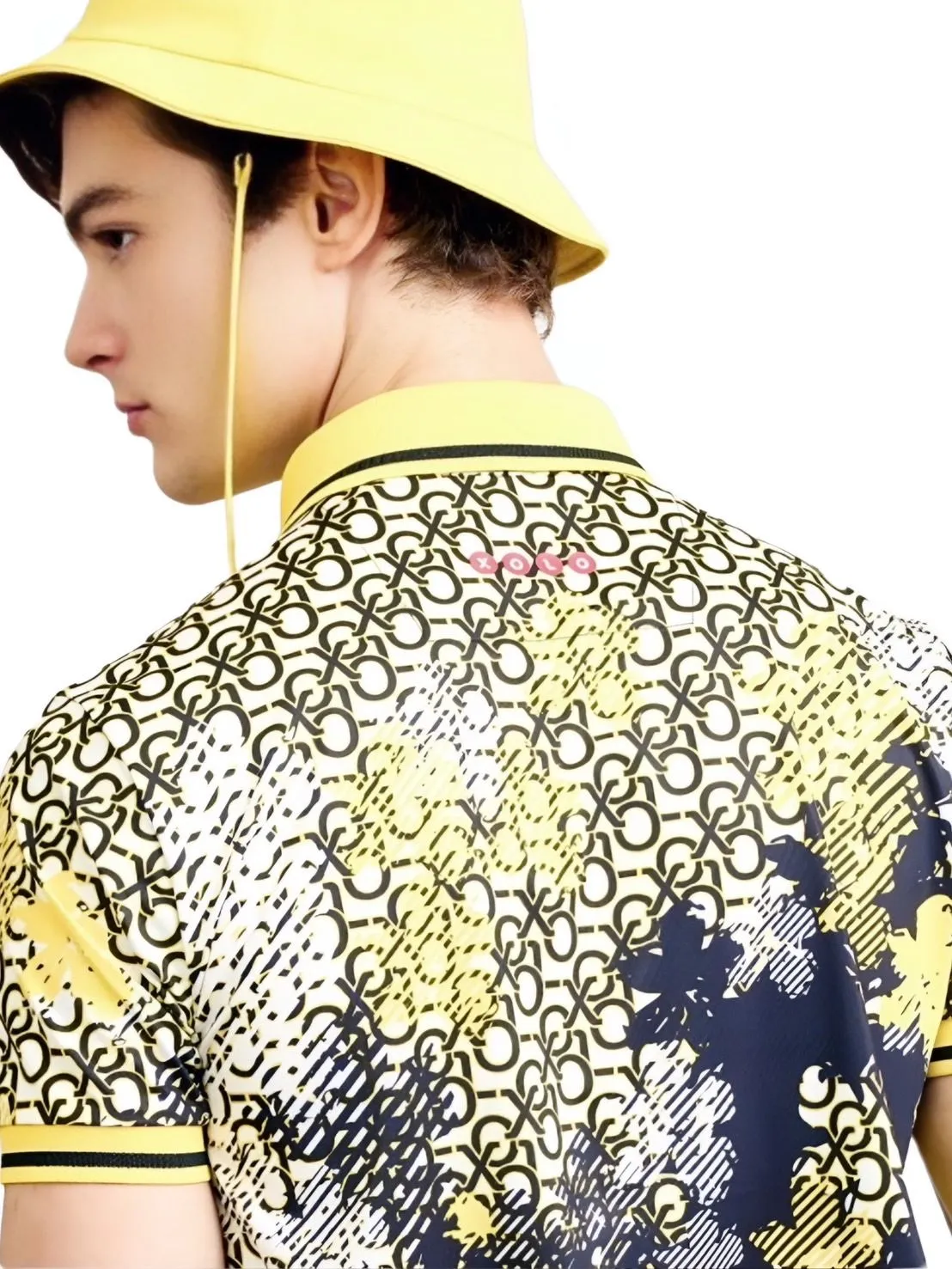 XOLO Yellow FLORAL POLO (040113)